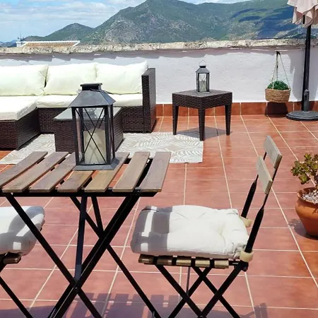 Apartamentos Mirador En La Plaza De Zahara Zahara De La Sierra Buitenkant foto